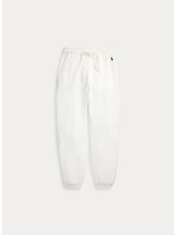 PANTALONE TUTA CON COULISSE, WHITE, small