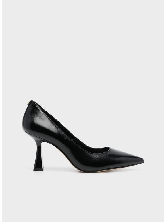 DECOLLETE' CLARA MID PUMP, 001 BLACK, medium