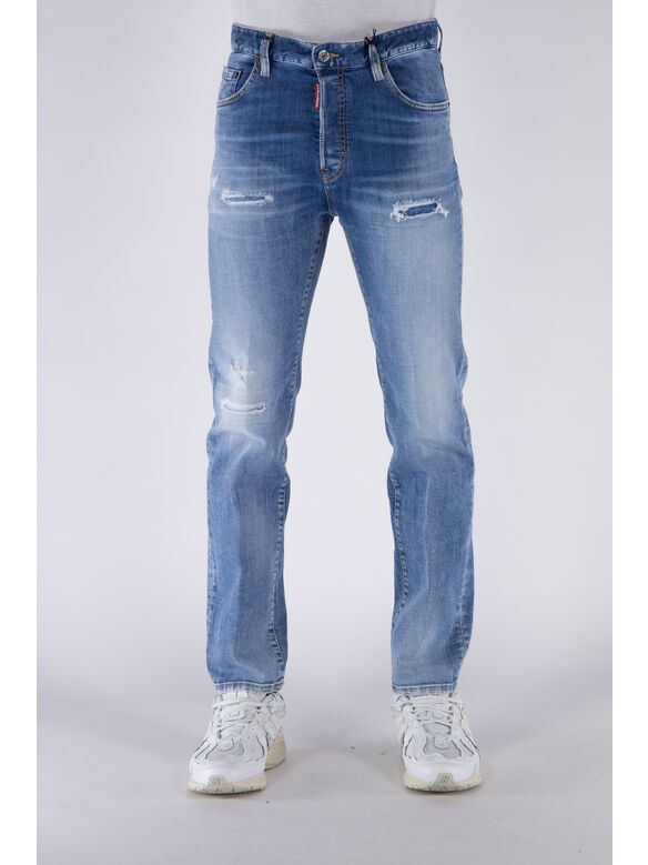 JEANS RIPPED, 470 DENIM, medium