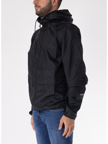 GIACCA A VENTO FULL ZIP UNISEX, H8NK NYLON BLACK, small