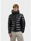GIUBBOTTO ADAMS, 999EI  NERO interno BEIGE 301, thumb