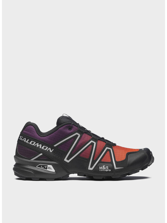 SCARPA SPEEDCROSS 3, BLACK/PLUM PPERFECT/FTW SILVER, medium