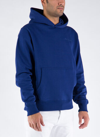 FELPA HOODIE PHARRELL WILLIAMS BASICS, NIGHTSKY, small