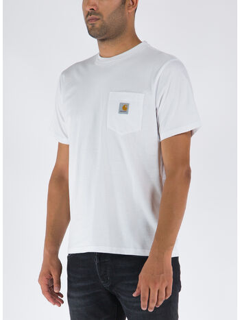 T-SHIRT POCKET, 02XX WHITE, small