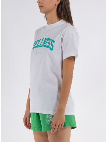 T-SHIRT  WELLNESS, WHITE, small