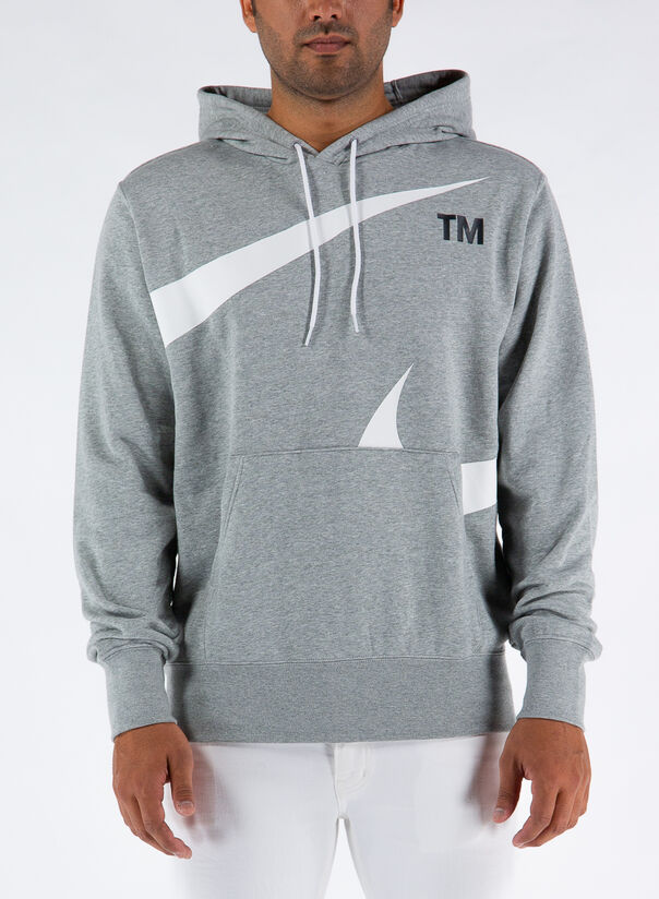 Golven Uitstralen Woedend NIKE FELPA SWOOSH CON CAPPUCCIO Bianco, Grigio Uomo | Selecteur