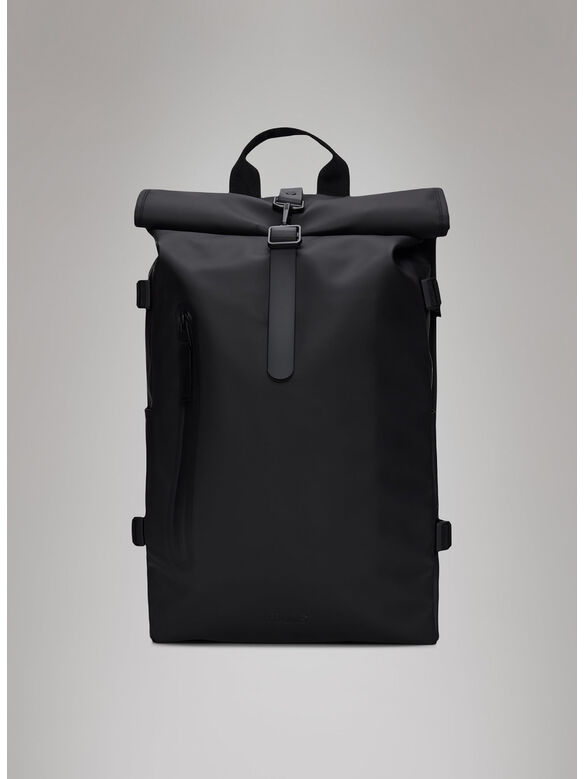 ZAINO W3 ROLLTOP RUCKSACK LARGE  UNISEX, 01 BLACK, medium
