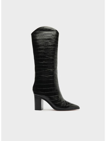 STIVALE CON TACCO, BLACK, small