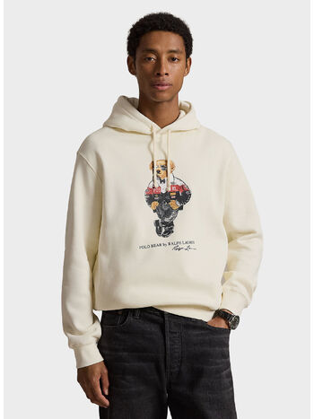 FELPA HOODIE, CLUBHOUSE CREAM, small