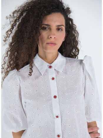 CAMICIA COCCIO, 0001-BIANCO, small