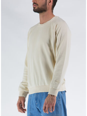 FELPA CREWNECK SWEATSHIRT, CC13 BERNARD_COIN_ECRU, small
