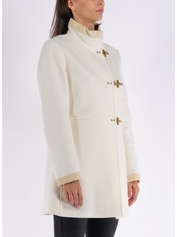 CAPPOTTO VIRGINIA 3 GANCI, B008 BIANCO LANA, small