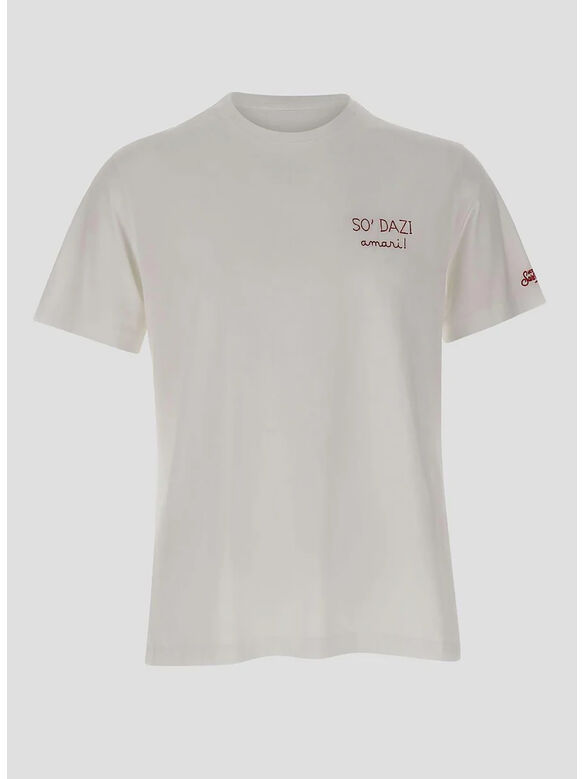 T-SHIRT PORTOFINO, 00163L DAZI AMARI 01N EMB, medium