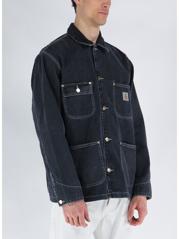 GIUBBOTTO OG CHORE, 8960 BLACK HEAVY STONE WASH, small