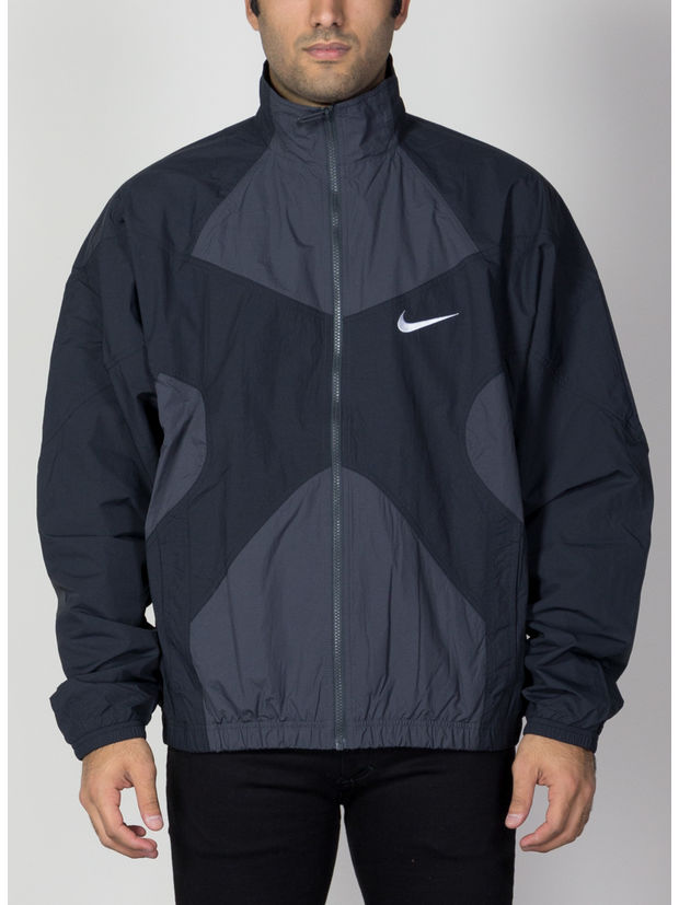 GIACCA IN TESSUTO WOVEN, ANTHRACITE/BLACK, large