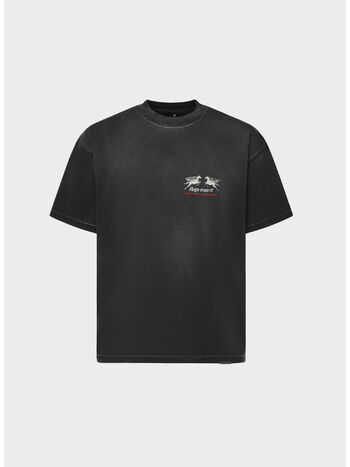 T-SHIRT 24 HOUR SERVICE, 04 STAINED BLACK, small
