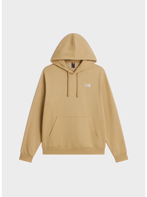 FELPA EVOLUTION SIMPLE DOME HOODIE, LK51 KHAKI STONE, large