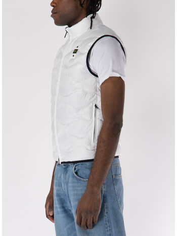 GILET DANNY, 100 BIANCO OTTICO, small