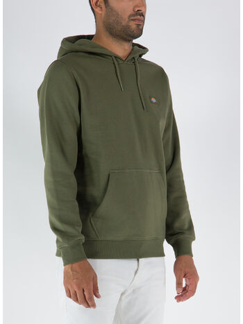 FELPA OAKPORT CON CAPPUCCIO, MGR1 MILITARY GREEN, small