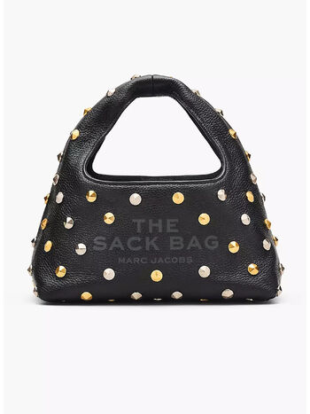 BORSA A MANO THE GLAM STUDS MINI, 001 BLACK, small