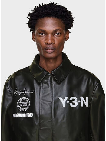 GIACCA NBHD IN PELLE, BLACK, small