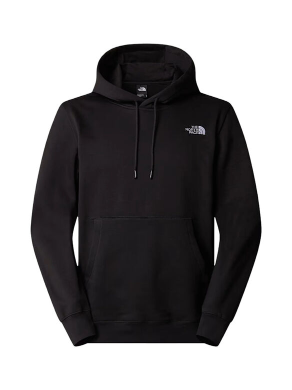 FELPA EVOLUTION SIMPLE DOME HOODIE, JK31 TNF BLACK, medium