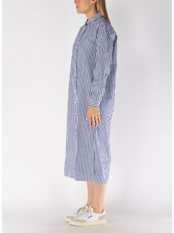 ABITO A CAMICIA ADELINE COTTON STRIPES, 06508H 61 LUX EMB, small