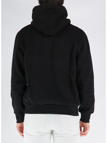 FELPA CON CAPPUCCIO, K02XX BLACK, small