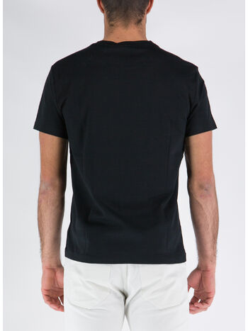 T-SHIRT CON LOGO, POLO BLACK, small