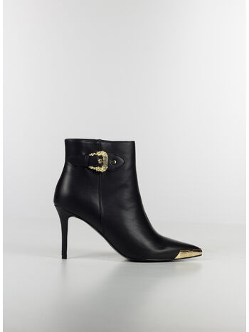 STIVALETTO TRONCHETTO VJC, 899 BLACK, small