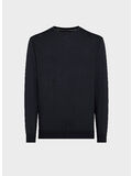 MAGLIONE MAXELL ROUND KNIT, 60 BLUE, thumb