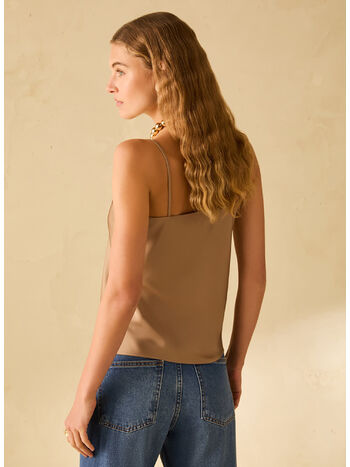 TOP IN DOPPIO RASO, 006 SABBIA, small