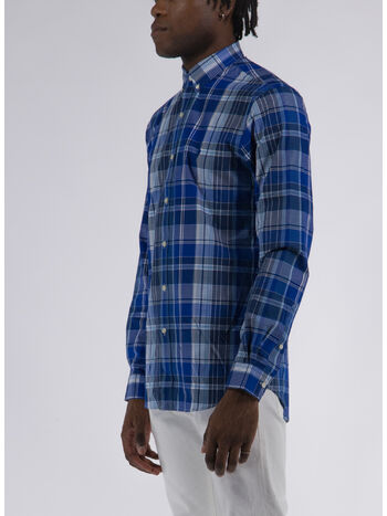 CAMICIA A QUADRI, 6144A BLUE MULTI, small