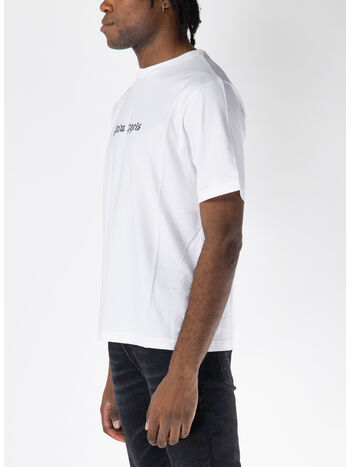 T-SHIRT CLASSIC LOGO, 0110 WHITE/BLACK, small