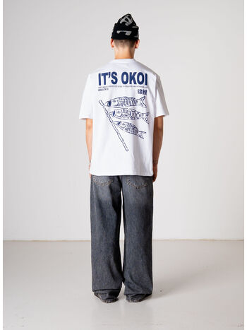 T-SHIRT WBBAINE KOI TEE, WHITE, small