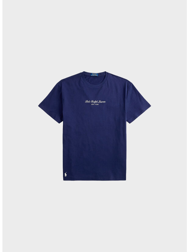 T-SHIRT MICRO LOGO, NEWPORT NAVY, large