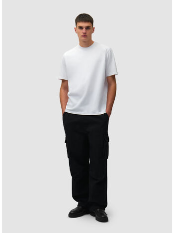 T-SHIRT BIG LOGO, 100 WHITE, small