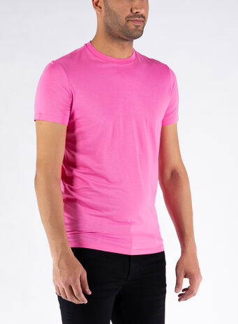 T-SHIRT FLUO SIGNATURE, 672FUXIA, small