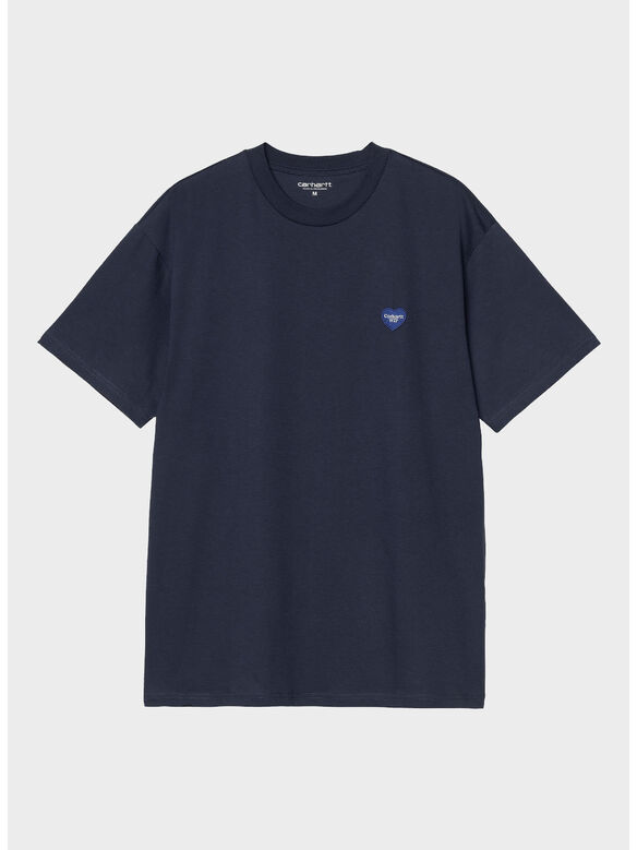 T-SHIRT S/S HEART II HARTT, 01XX BLUE, medium