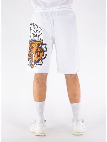 SHORTS LOGO, BIANCO, small