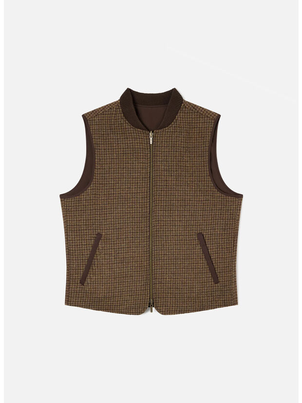 GILET SPENCER WOOL, 00370M PIED DE POULE 5218, large