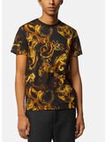 T-SHIRT WATERCOLOR COUTURE, G89 BLACK/GOLD, thumb