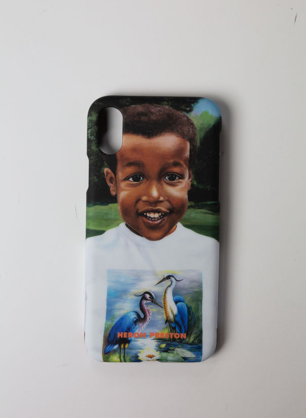 COVER IPHONE XS BABY HERON, MULTICOLOR, large