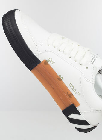 SCARPA BASSA VULCANIZZATA CANVAS, 0155WHITEGREEN, small
