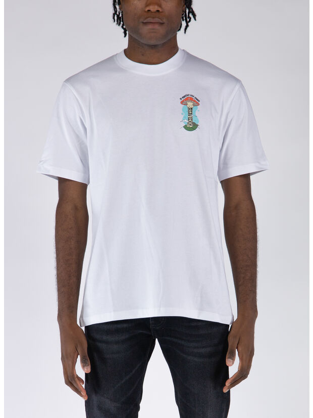 T-SHIRT MOUNTAIN HIGH, WHITE, large