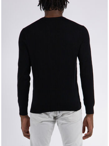 MAGLIONE GIROCOLLO, POLO BLACK, small