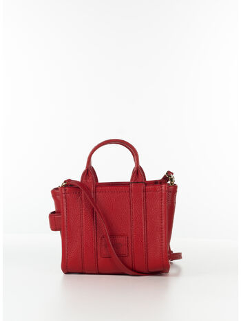 BORSA THE LEATHER MINI TOTE, 617 TRUE RED, small