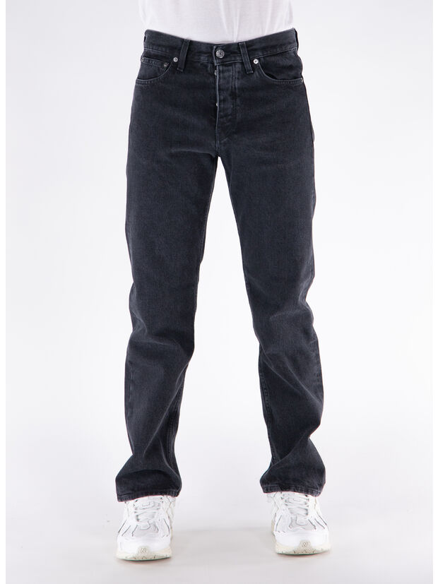 JEANS STANDARD, 708 WASHED BLACK, large