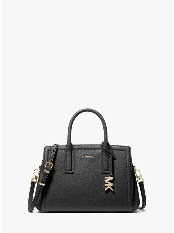 BORSA LAILA SATCHEL SMALL, 001 BLACK, medium