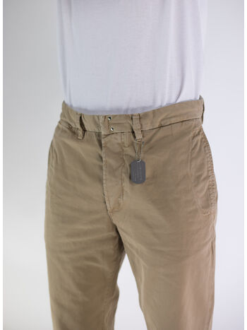 PANTALONE HERMANN GABARDINE, SAND, small